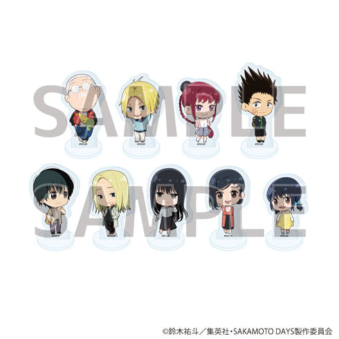 『SAKAMOTO DAYS』アクリルぷちスタンド03/春私服ver. BOX(全9種)(ミニキャライラスト)